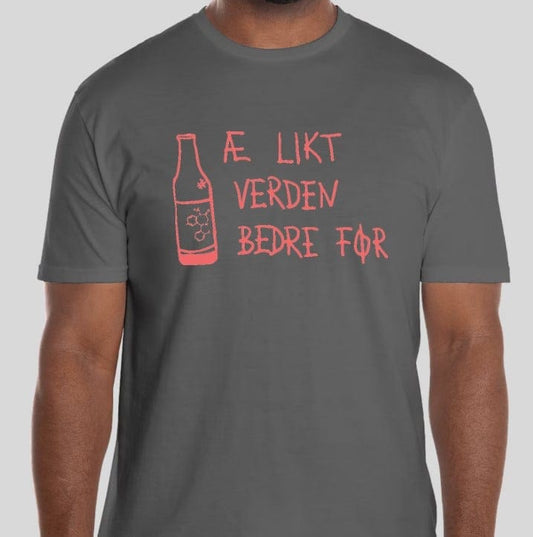 T-skjorte "Æ likt verden bedre før"